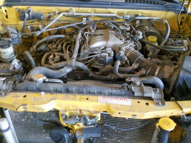 5N1ED28Y54C616163 - 2004 NISSAN XTERRA XE YELLOW photo 7