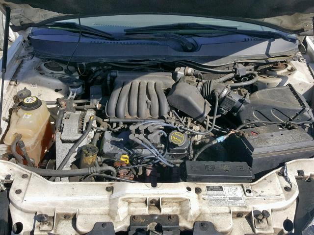 1FAFP55271A243898 - 2001 FORD TAURUS SES WHITE photo 7