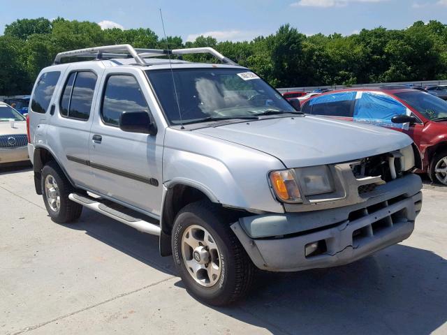 5N1ED28T6YC611662 - 2000 NISSAN XTERRA XE SILVER photo 1