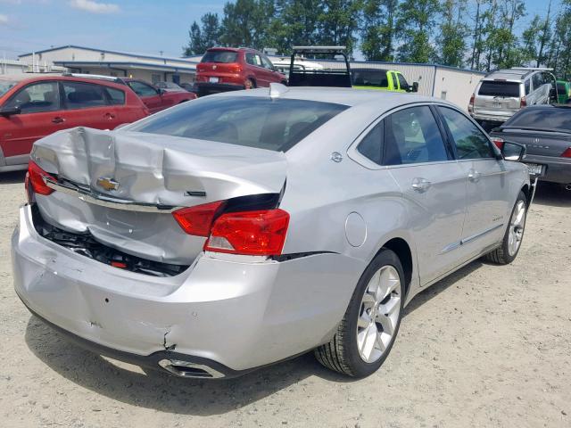 1G1105S30KU138991 - 2019 CHEVROLET IMPALA PRE ვერცხლისფერი ფოტო 4