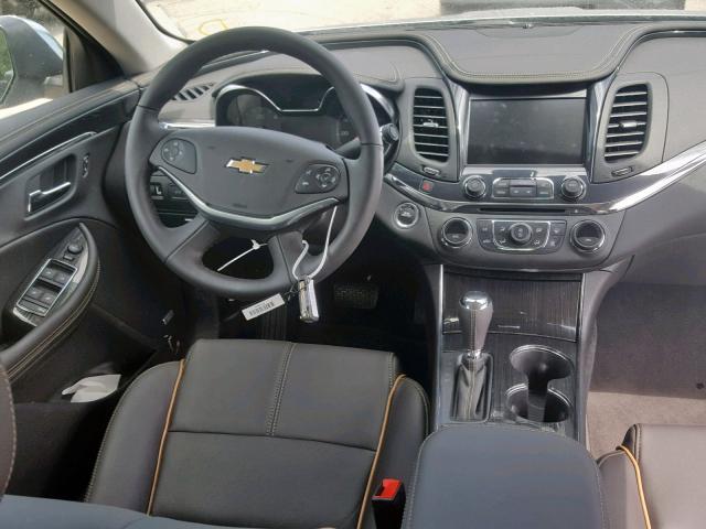1G1105S30KU138991 - 2019 CHEVROLET IMPALA PRE ვერცხლისფერი ფოტო 9