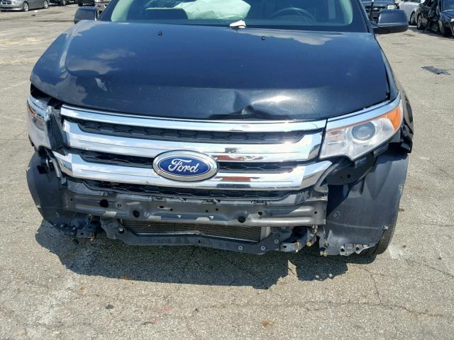 2FMDK4JCXDBB78199 - 2013 FORD EDGE SEL BLACK photo 9