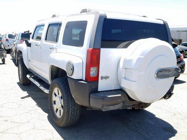 5GTEN13L988144106 - 2008 HUMMER H3 ALPHA WHITE photo 3