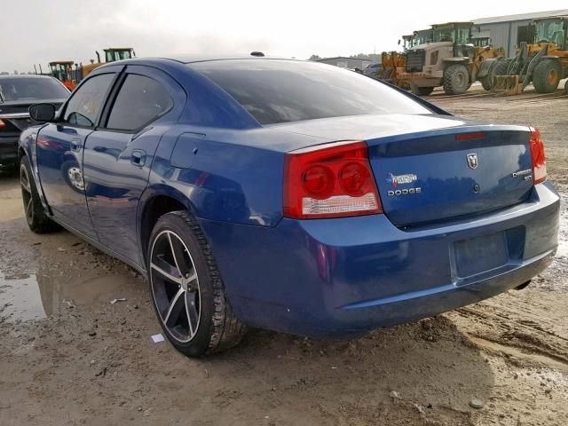 2B3KA33V69H512323 - 2009 DODGE CHARGER SX BLUE photo 3