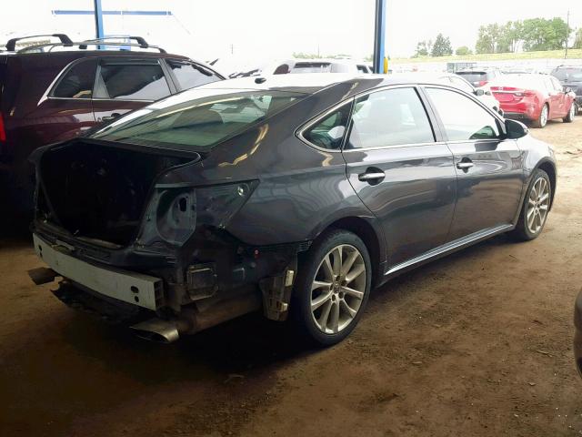 4T1BK1EBXDU034377 - 2013 TOYOTA AVALON BAS CHARCOAL photo 4