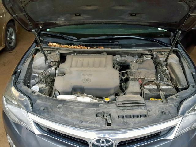 4T1BK1EBXDU034377 - 2013 TOYOTA AVALON BAS CHARCOAL photo 7