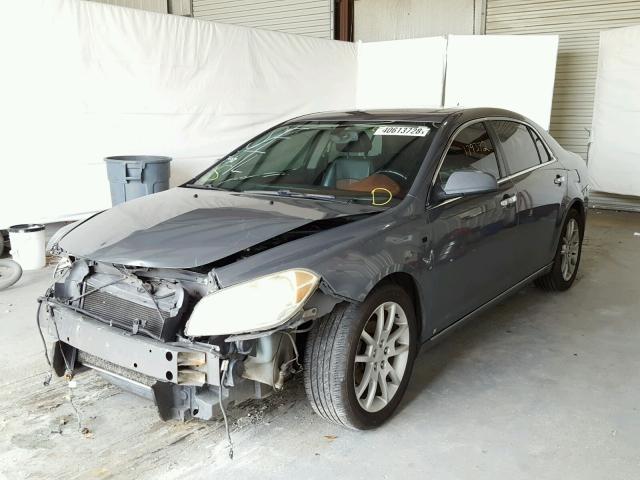 1G1ZK57748F174026 - 2008 CHEVROLET MALIBU LTZ ნაცრისფერი ფოტო 2