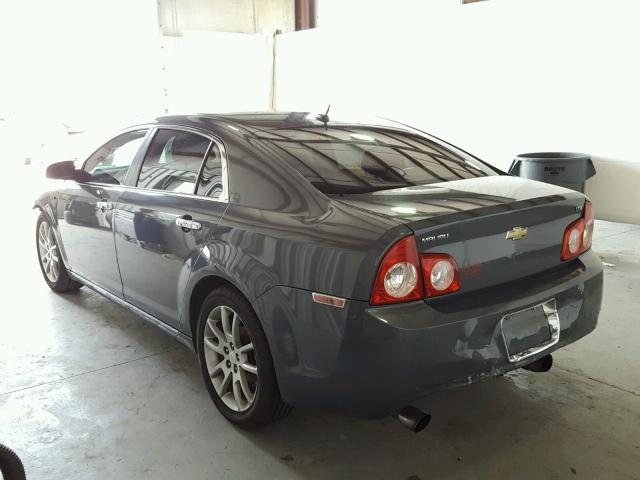 1G1ZK57748F174026 - 2008 CHEVROLET MALIBU LTZ ნაცრისფერი ფოტო 3