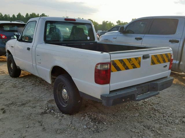 1FTYR10DX4PB43861 - 2004 FORD RANGER WHITE photo 3