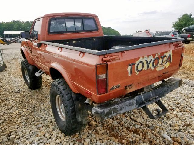 RN37034333 - 1980 TOYOTA HILUX GOLD photo 3