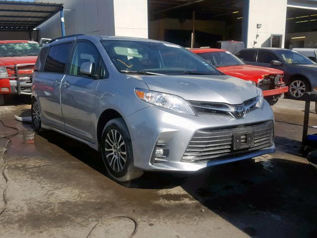 5TDYZ3DC7KS009793 - 2019 TOYOTA SIENNA LIM SILVER photo 1