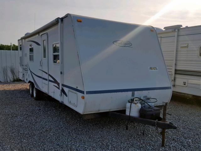 4WYT34P2861206968 - 2006 TRAIL KING SPORTMASTR WHITE photo 1