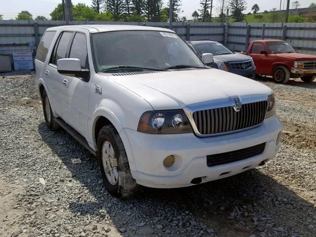5LMFU27RX3LJ39420 - 2003 LINCOLN NAVIGATOR 白色 照片 1