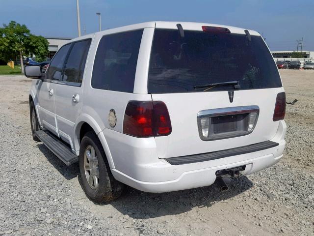 5LMFU27RX3LJ39420 - 2003 LINCOLN NAVIGATOR 白色 照片 3