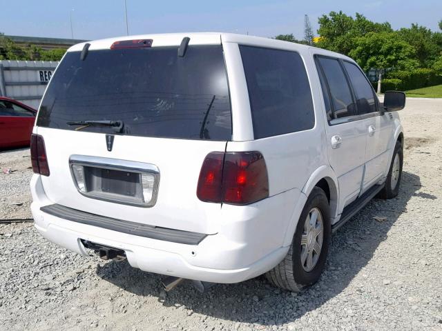 5LMFU27RX3LJ39420 - 2003 LINCOLN NAVIGATOR 白色 照片 4