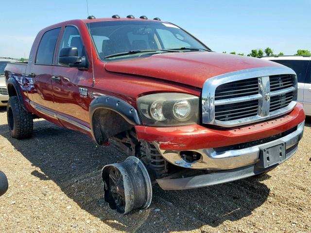 3D7KS29C77G718409 - 2007 DODGE RAM 2500 BURGUNDY photo 1