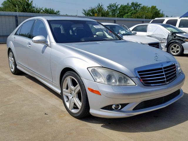 WDDNG71X97A111128 - 2007 MERCEDES-BENZ S 550 SILVER photo 1