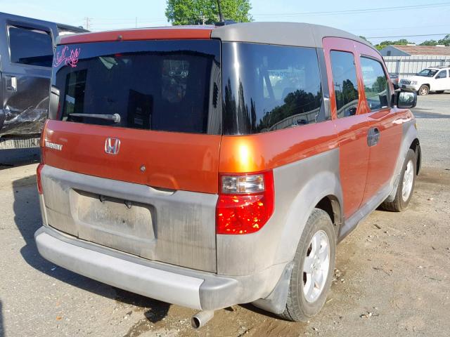 5J6YH18645L006779 - 2005 HONDA ELEMENT EX ORANGE photo 3