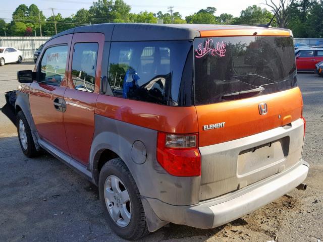 5J6YH18645L006779 - 2005 HONDA ELEMENT EX ORANGE photo 4