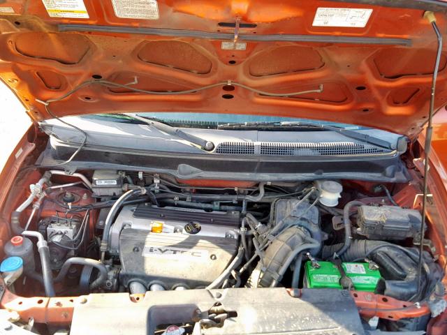 5J6YH18645L006779 - 2005 HONDA ELEMENT EX ORANGE photo 7