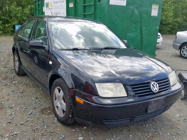 3VWSA29M2YM124378 - 2000 VOLKSWAGEN JETTA GLS BLACK photo 1