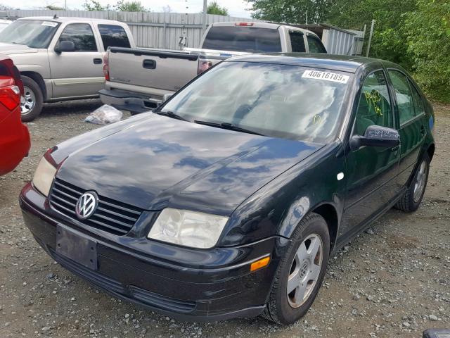 3VWSA29M2YM124378 - 2000 VOLKSWAGEN JETTA GLS BLACK photo 2