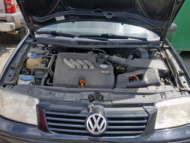 3VWSA29M2YM124378 - 2000 VOLKSWAGEN JETTA GLS BLACK photo 7