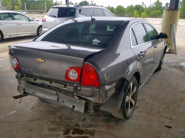 1G1ZC5E10BF350234 - 2011 CHEVROLET MALIBU 1LT 灰色 照片 4