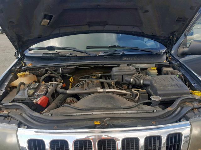 1J4GW48S91C696748 - 2001 JEEP GRAND CHER BLUE photo 7