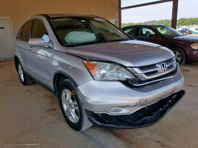 5J6RE3H76AL031095 - 2010 HONDA CR-V EXL SILVER photo 1