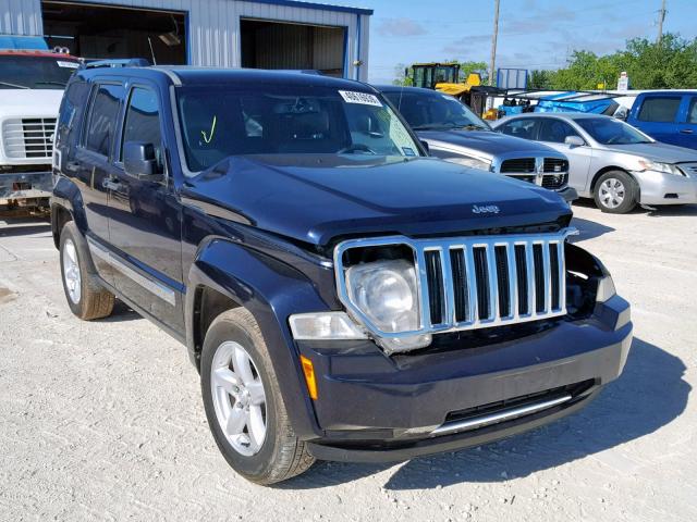 1J4PP5GK9BW530606 - 2011 JEEP LIBERTY LI BLUE photo 1