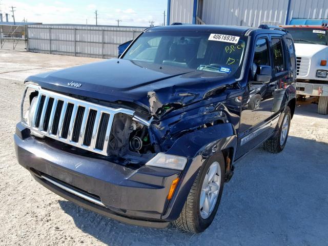 1J4PP5GK9BW530606 - 2011 JEEP LIBERTY LI BLUE photo 2