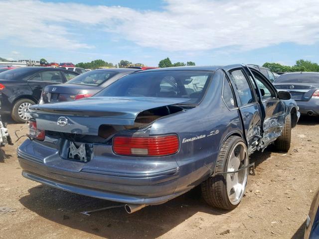 1G1BL52P7SR150279 - 1995 CHEVROLET CAPRICE / BLUE photo 4