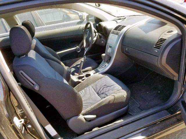 JTKDE177X50040047 - 2005 TOYOTA SCION TC BLACK photo 5