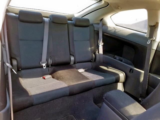 JTKDE177X50040047 - 2005 TOYOTA SCION TC BLACK photo 6