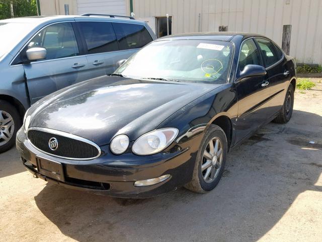 2G4WD552X71131114 - 2007 BUICK LACROSSE C BLACK photo 2