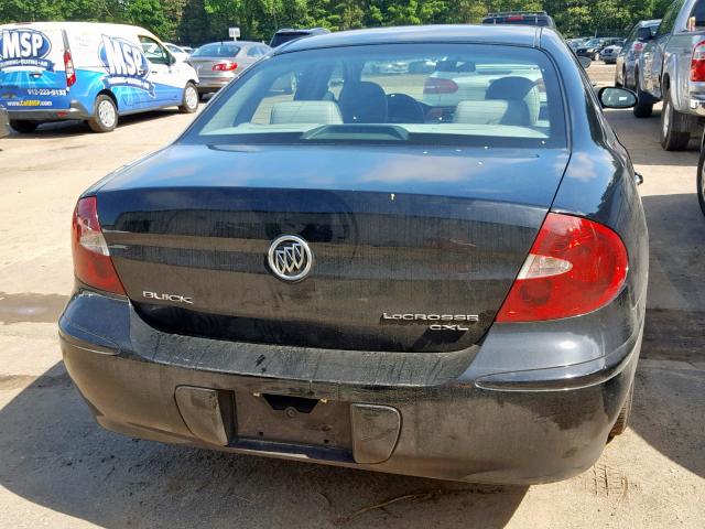 2G4WD552X71131114 - 2007 BUICK LACROSSE C BLACK photo 9