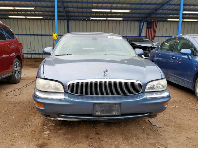 1G4CW54K324232250 - 2002 BUICK PARK AVENU BLUE photo 9