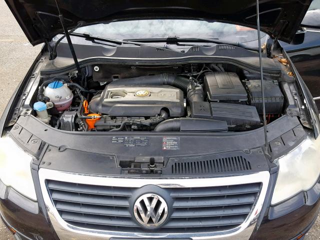 WVWJK73C59P039331 - 2009 VOLKSWAGEN PASSAT TUR BLACK photo 7