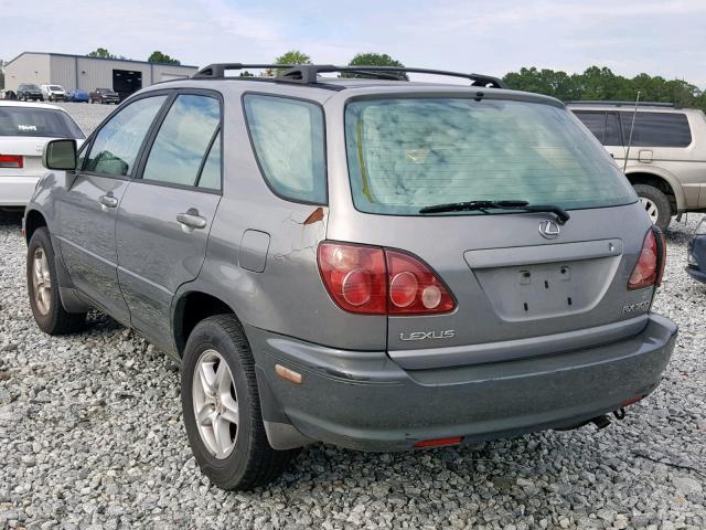 JT6HF10U3Y0119304 - 2000 LEXUS RX 300 GRAY photo 3