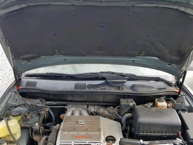 JT6HF10U3Y0119304 - 2000 LEXUS RX 300 GRAY photo 7