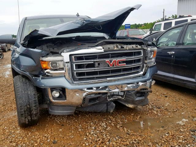 1GTR1UEH3EZ278758 - 2014 GMC SIERRA C15 BLUE photo 9