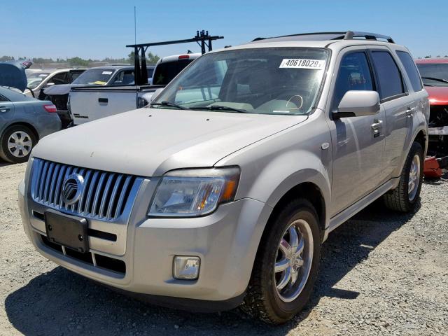 4M2CU87G39KJ05937 - 2009 MERCURY MARINER PR TAN photo 2