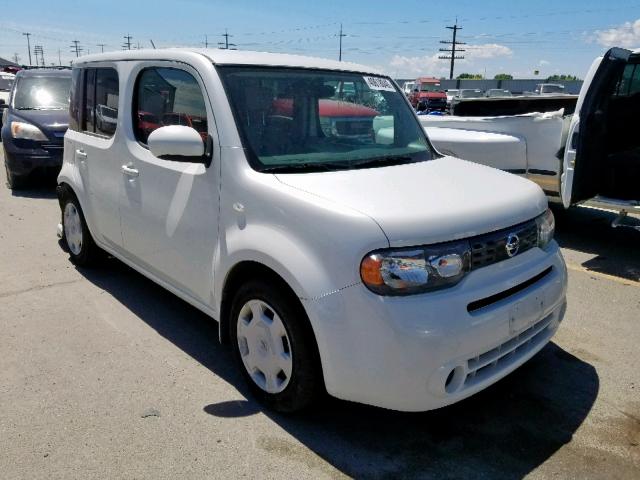 JN8AZ2KRXDT300915 - 2013 NISSAN CUBE S WHITE photo 1