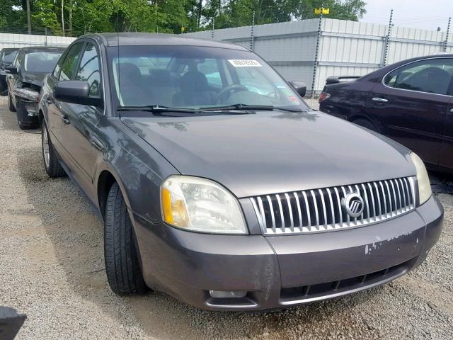 1MEFM40145G626503 - 2005 MERCURY MONTEGO LU GRAY photo 1