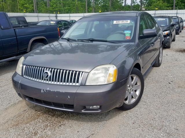 1MEFM40145G626503 - 2005 MERCURY MONTEGO LU GRAY photo 2