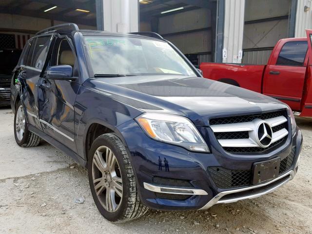 WDCGG0EB2FG377542 - 2015 MERCEDES-BENZ GLK 250 BL BLUE photo 1