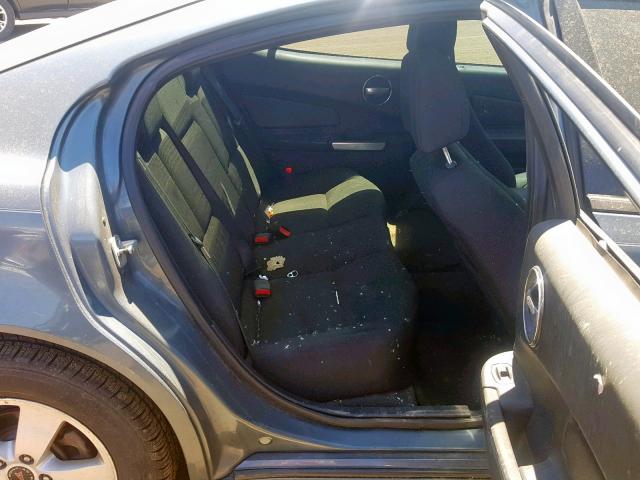 2G2WP552861276845 - 2006 PONTIAC GRAND PRIX WHITE photo 6