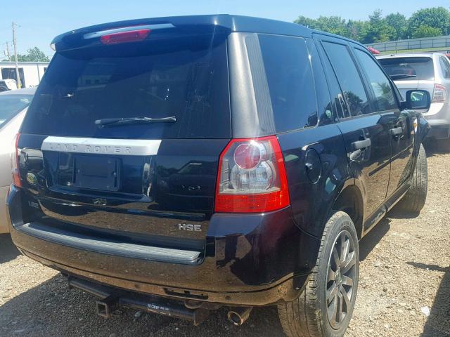 SALFT24N88H066935 - 2008 LAND ROVER LR2 HSE TE BLACK photo 4