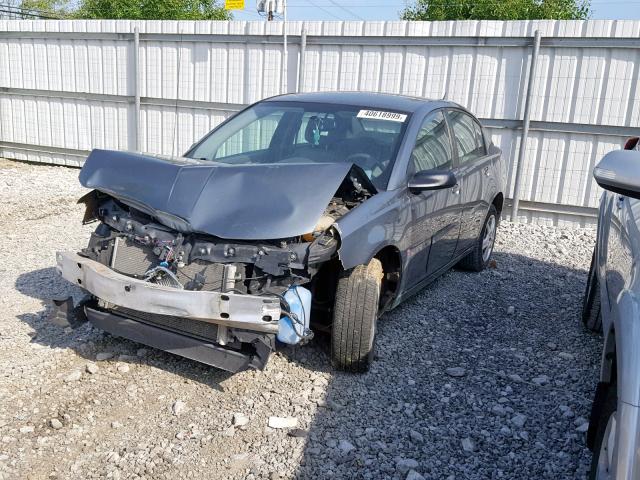 1G8AZ55F47Z207656 - 2007 SATURN ION LEVEL GRAY photo 2